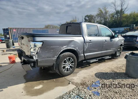 2021 Nissan Titan Sv из США, поврежденный, VIN 1N6AA1ED2MN521617